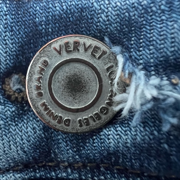 Vervet Distressed High Waist Jeans - Picture 6 of 7